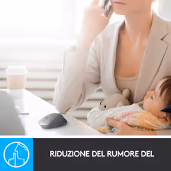 Logitech M330 Silent Plus mouse Ufficio Mano destra RF Wireless Meccanico 1000 DPI - Vista aggiuntiva 6