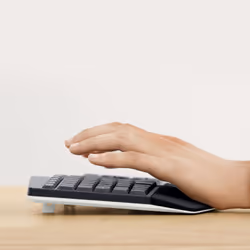 Logitech MK850 Performance tastiera Mouse incluso Universale RF senza fili + Bluetooth QWERTZ Tedesco Nero - Vista aggiuntiva 5