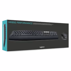 Logitech MK850 Performance tastiera Mouse incluso Universale RF senza fili + Bluetooth QWERTZ Tedesco Nero - Vista aggiuntiva 7