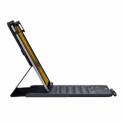 Logitech Universal Folio with integrated keyboard for 9-10 inch tablets AZERTY Francese Bluetooth Nero - Vista aggiuntiva 4