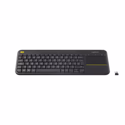 Logitech K400 Plus Tv, Full-size (100%), Wireless, RF Wireless, Nero