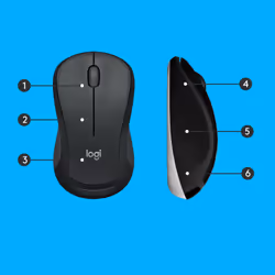Logitech Advanced MK540 tastiera Mouse incluso Universale USB QWERTZ Svizzere Nero, Bianco - Vista aggiuntiva 8