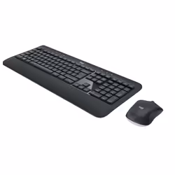 Logitech Advanced MK540 tastiera Mouse incluso Universale USB AZERTY Belga Nero, Bianco - Vista aggiuntiva 7