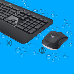 Logitech Advanced MK540 tastiera Mouse incluso Universale USB QWERTY US International Nero, Bianco - Vista aggiuntiva 4