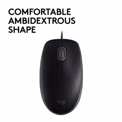 Logitech B110 Silent mouse Ufficio Ambidestro USB tipo A Ottico 1000 DPI - Vista aggiuntiva 4