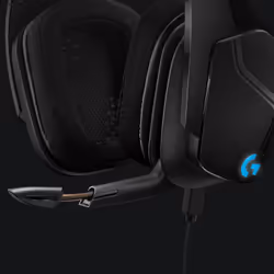 Logitech G G635 Auricolare Cablato A Padiglione Gaming Nero, Blu - Vista aggiuntiva 7