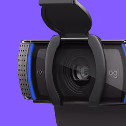 Logitech C920S HD Pro Webcam, Videochiamata Full HD 1080p/30fps, Audio Stereo ‎Chiaro, ‎Correzione Luce HD, Privacy Shutter, Per Skype, Zoom, FaceTime, Hangouts, ‎‎PC/Mac/Laptop/Tablet/XBox‎, Nero - Vista aggiuntiva 6