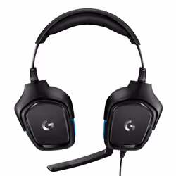 Logitech G G432 Auricolare Cablato A Padiglione Gaming Nero, Blu - Vista aggiuntiva 4