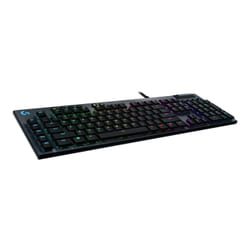 Logitech G G815 LIGHTSYNC RGB Mechanical Gaming Keyboard – GL Clicky tastiera USB QWERTY Inglese Carbonio