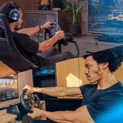 Logitech G G923 Nero USB 2.0 Sterzo + Pedali Analogico/Digitale PC, Xbox One, Xbox Series S, Xbox Series X - Vista aggiuntiva 4