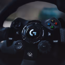 Logitech G G923 Nero USB 2.0 Sterzo + Pedali Analogico/Digitale PC, Xbox One, Xbox Series S, Xbox Series X - Vista aggiuntiva 6