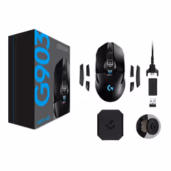 Logitech G G903 Lightspeed mouse Gaming Ambidestro RF Wireless Ottico 25600 DPI - Vista aggiuntiva 8