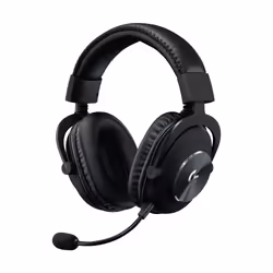 Logitech G Pro, Cablato, Gaming, 20 - 20000 Hz, 320 g, Auricolare, Nero