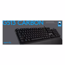 Logitech G G513 CARBON LIGHTSYNC RGB Mechanical Gaming Keyboard, GX Brown tastiera USB AZERTY Francese Carbonio - Vista aggiuntiva 5