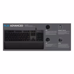 Logitech G G513 CARBON LIGHTSYNC RGB Mechanical Gaming Keyboard, GX Brown tastiera USB AZERTY Francese Carbonio - Vista aggiuntiva 6