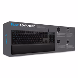 Logitech G G513 CARBON LIGHTSYNC RGB Mechanical Gaming Keyboard, GX Brown tastiera USB AZERTY Francese Carbonio - Vista aggiuntiva 8