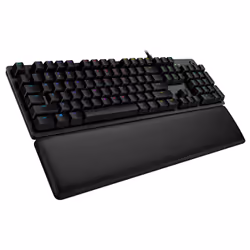 Logitech G 920-009327, Full-size (100%), Cablato, USB, Interruttore a chiave meccanica, LED RGB, Carbonio