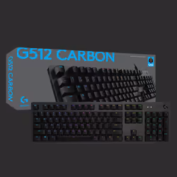 Logitech G G512 CARBON LIGHTSYNC RGB Mechanical Gaming Keyboard with GX Brown switches tastiera USB QWERTZ Svizzere Carbonio - Vista aggiuntiva 8