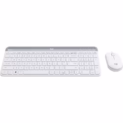 Logitech MK470 tastiera Mouse incluso Universale RF Wireless QWERTZ Tedesco Bianco - Vista aggiuntiva 5