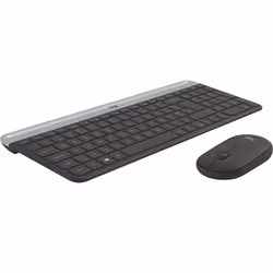 Logitech MK470 tastiera Mouse incluso Universale RF Wireless AZERTY Francese Grafite - Vista aggiuntiva 6