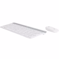 Logitech MK470 tastiera Mouse incluso Universale RF Wireless QWERTY Nordic Bianco - Vista aggiuntiva 2