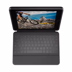 Logitech Rugged Folio AZERTY Francese Smart Connector Grafite - Vista aggiuntiva 6