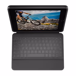 Logitech Rugged Folio QWERTY Inglese UK Smart Connector Grafite - Vista aggiuntiva 2