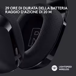 Logitech G G733 Auricolare Wireless A Padiglione Gaming Nero - Vista aggiuntiva 8