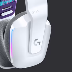 Logitech G G733 Auricolare Wireless A Padiglione Gaming Bianco - Vista aggiuntiva 4