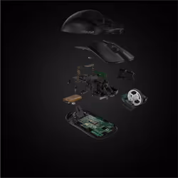 Logitech G Pro X Superlight mouse Gaming Mano destra RF Wireless 25600 DPI - Vista aggiuntiva 7