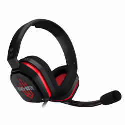 ASTRO Gaming A10 Call of Duty Cold War Headset, Cablato, Gaming, 20 - 20000 Hz, 346 g, Auricolare, Nero, Rosso