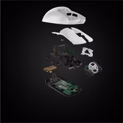 Logitech G Pro X Superlight mouse Gaming Mano destra RF Wireless 25600 DPI - Vista aggiuntiva 7