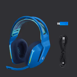 Logitech G G733 Auricolare Wireless A Padiglione Gaming Blu - Vista aggiuntiva 6