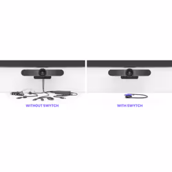 Logitech Swytch Trasmettitore e ricevitore AV Nero, Viola - Vista aggiuntiva 4
