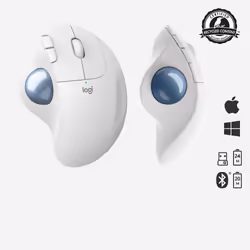 Logitech Ergo M575 mouse Ufficio Mano destra RF senza fili + Bluetooth Trackball 2000 DPI - Vista aggiuntiva 6