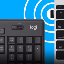 Logitech MK295 Silent Wireless Combo tastiera Mouse incluso Ufficio USB QWERTY US International Grafite - Vista aggiuntiva 5