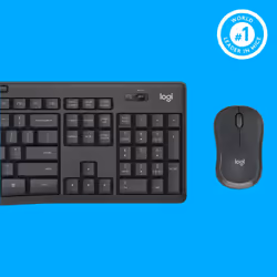Logitech MK295 Silent Wireless Combo tastiera Mouse incluso Ufficio USB QWERTY US International Grafite - Vista aggiuntiva 8