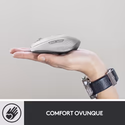 Logitech MX Anywhere 3 mouse Viaggio Mano destra RF senza fili + Bluetooth Laser 4000 DPI - Vista aggiuntiva 8