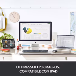 Logitech MX Anywhere 3 per Mac – Mouse Compatto Performante, Wireless, Scroller Magnetico Veloce, Su Ogni Superficie, Sensore 4000 DPI, Pulsanti Custom, USB-C, Bluetooth, Apple Mac, iPad, Windows - Vista aggiuntiva 6