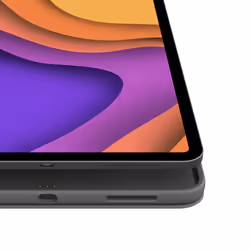 Logitech Folio Touch QWERTZ Tedesco Smart Connector Grigio