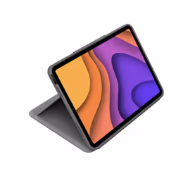Logitech Folio Touch AZERTY Francese Smart Connector Grigio - Vista aggiuntiva 7