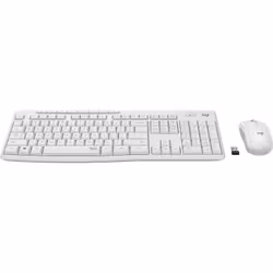 Logitech MK295 Silent Wireless Combo tastiera Mouse incluso Ufficio RF Wireless Ungherese Bianco - Vista aggiuntiva 2