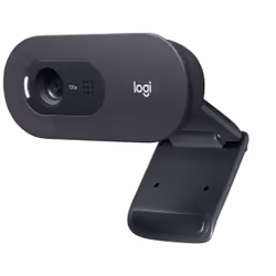 Logitech C505 Webcam HD - Videocamera USB Esterna 720p HD per Desktop o Laptop con Microfono a Lunga Portata, Compatibile con PC o Mac - Vista aggiuntiva 8