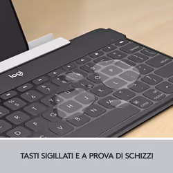 Logitech Keys-To-Go Tastiera Bluetooth, Sottile e Leggera, per iPhone, iPad, Apple TV e tutti i dispositivi iOS. Rosa - Vista aggiuntiva 4