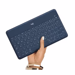 Logitech Keys-To-Go Francese Bluetooth Blu - Vista aggiuntiva 4