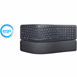 Logitech Ergo K860 tastiera Ufficio RF senza fili + Bluetooth Spagnolo Grafite - Vista aggiuntiva 5
