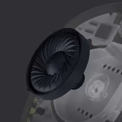 Logitech G Logitech G435 LIGHTSPEED Cuffie Gaming Wireless Bluetooth - Cuffie Over Ear Leggere, Microfoni Integrati, Batteria da 18 Ore, Compatibile con Dolby Atmos, PC, PS4, PS5, Smartphone. Nero - Vista aggiuntiva 6
