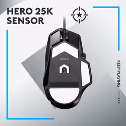 Logitech G G502 X mouse Gaming Mano destra USB tipo A Ottico 25600 DPI - Vista aggiuntiva 4