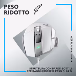 Logitech G G502 X mouse Gaming Mano destra USB tipo A Ottico 25600 DPI - Vista aggiuntiva 6