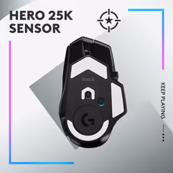 Logitech G G502 X Plus mouse Gaming Mano destra RF Wireless Ottico 25600 DPI - Vista aggiuntiva 4